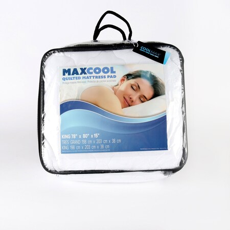 Monarch Brands COOLMAX Mattress Pad - King P-MP-COOLMAX-KG